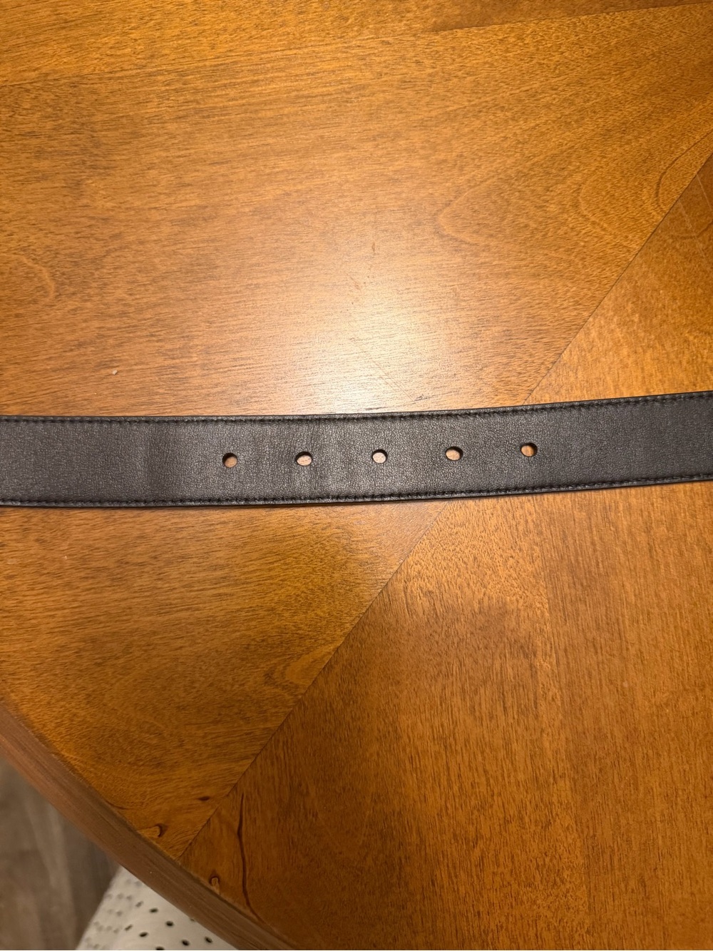 Prada Black Leather Logo Plaque Belt with Silver Hardware - Picture 6 of 6